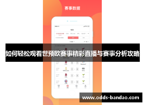 如何轻松观看世预欧赛事精彩直播与赛事分析攻略