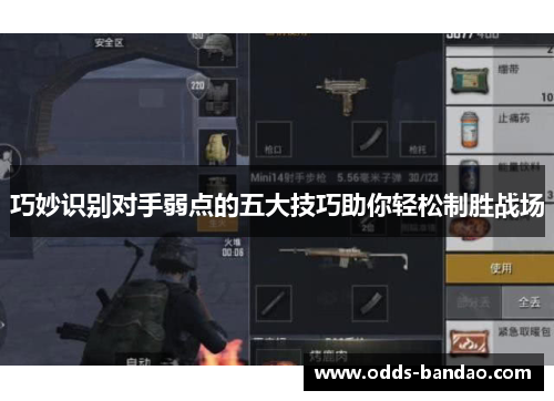 巧妙识别对手弱点的五大技巧助你轻松制胜战场